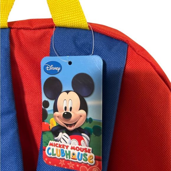 NWT - Mickey Mouse Club House Back Pack - Disney - Picture 3 of 4